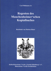 Regesten des Mauchenheimer’schen Kopialbuches