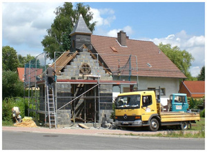 Kleine Kapelle, Bauphase